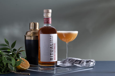 Ritual Zero Proof Whiskey Alternative Non-alcoholic Whiskey Alcohol Free Whiskey Spirit