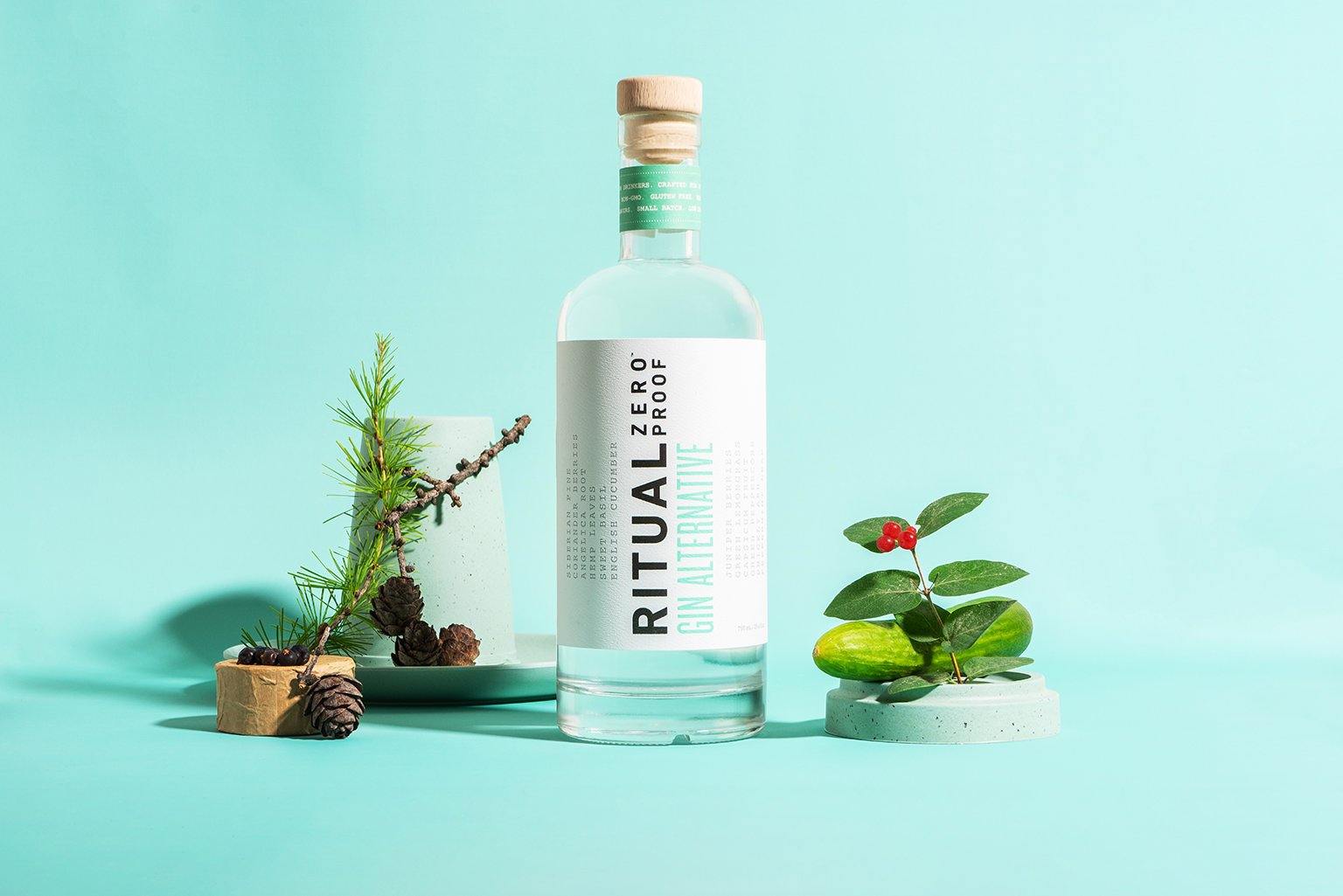 Ritual Zero Proof Non-alcoholic Gin Alternative alcohol-free
