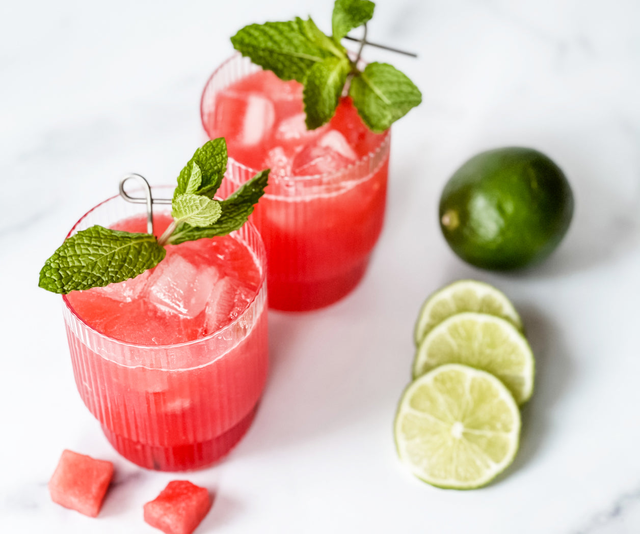 Watermelon Rum Smash