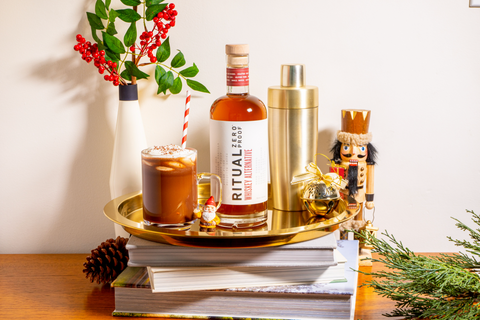 Holiday Cocktail Thanksgiving Mocktail Hot Chocolate Mocktail 