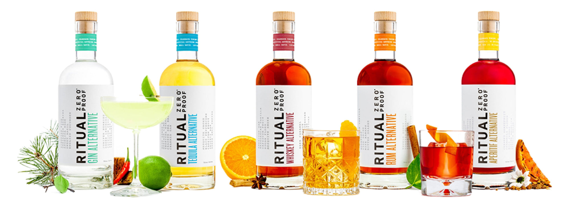 Non-Alcoholic Spirits | Bar Cart Bundle | Ritual Zero Proof