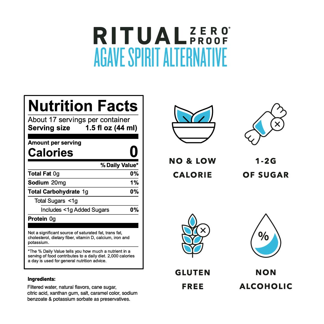 Non-Alcoholic Agave Spirit Alternative | Shop Zero Proof Agave