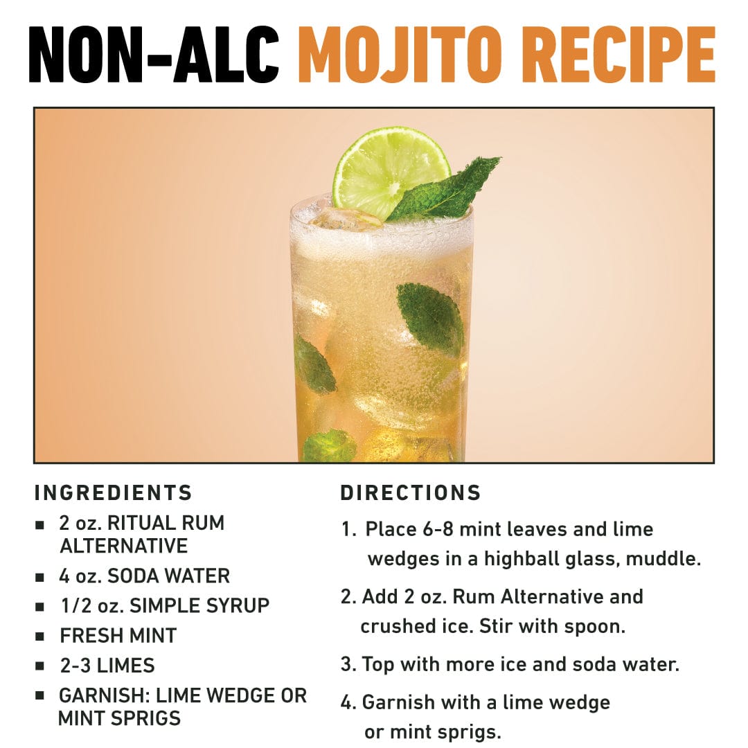 Non-Alcoholic Rum Alternative | Shop Zero Proof Rum - Ritual Zero Proof