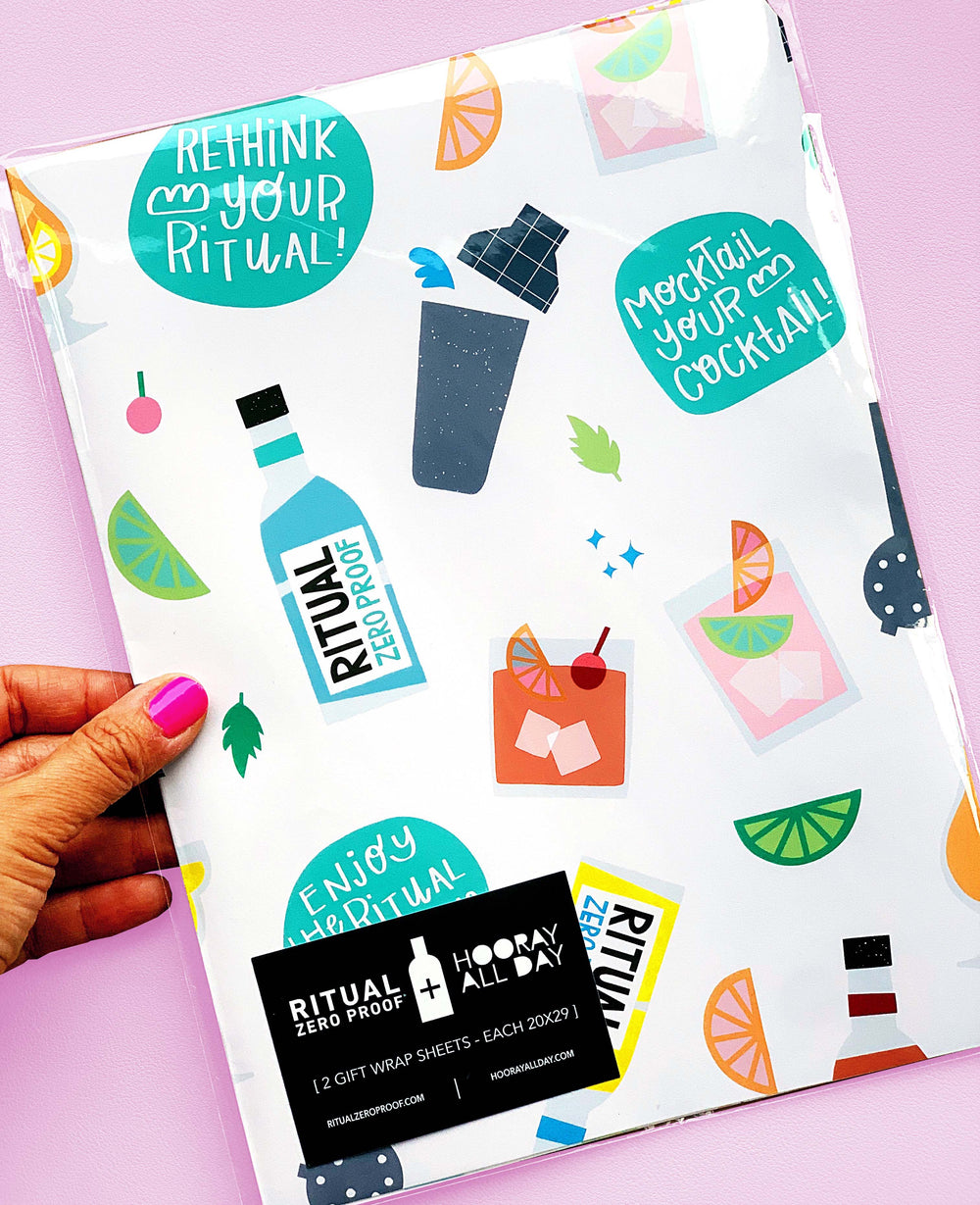 Ritual Zero Proof Ritual Wrapping Paper